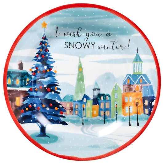 PIATTO PANETTONE FINLANDIA ANDREA FONTEBASSO | in porcellana | Ø31cm