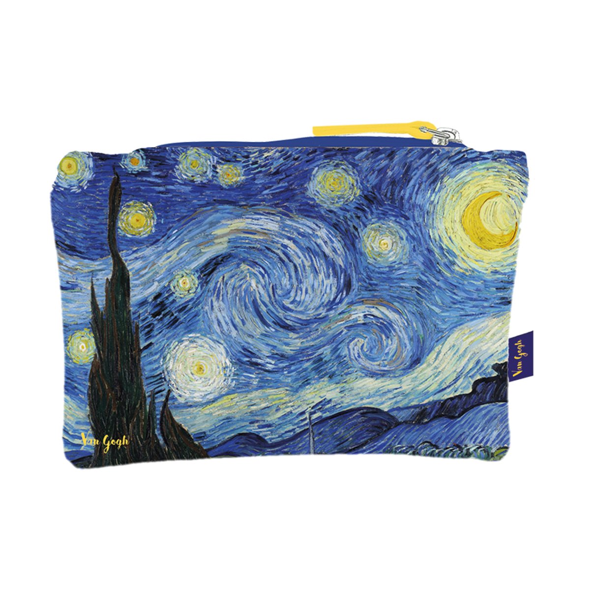POCHETTE NOTTE STELLATA ALLEN DESIGNS - in tessuto - 15x20cm | Adele Cherie