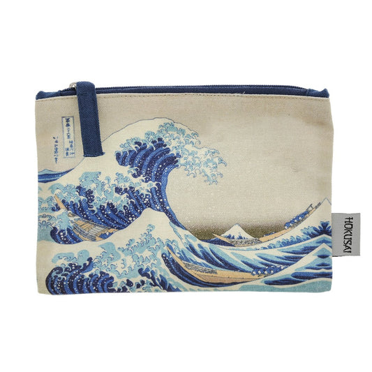 POCHETTE HOKUSAI ALLEN DESIGNS | in tessuto | 15x20cm