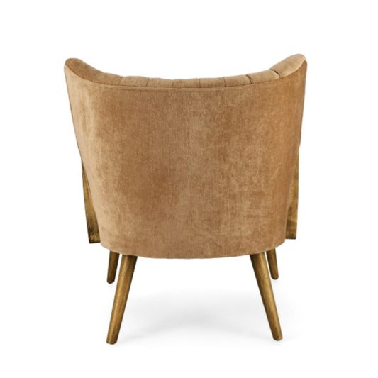 POLTRONA VIRNA BIZZOTTO | in similpelle e rattan| 64x71x79cm