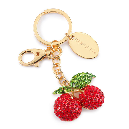PORTACHIAVI CHERRY LUCKY CHARME HENRIETTE | 5x3cm