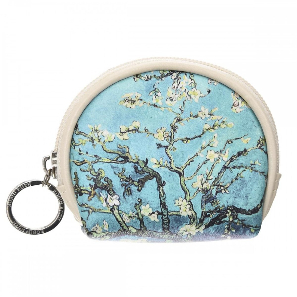 PORTAMONETE LES AMANDIERS ALLEN DESIGNS - in tessuto - 10x3x8cm | Adele Chérie