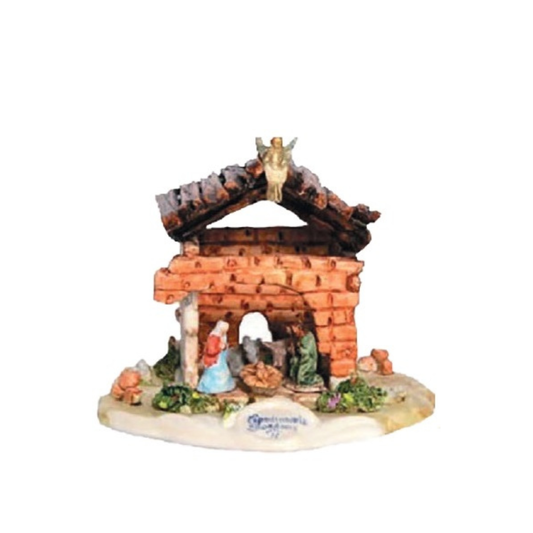 PRESEPE CAPANNA GR SBORDONE PORCELLANE | in porcellana Capodimonte