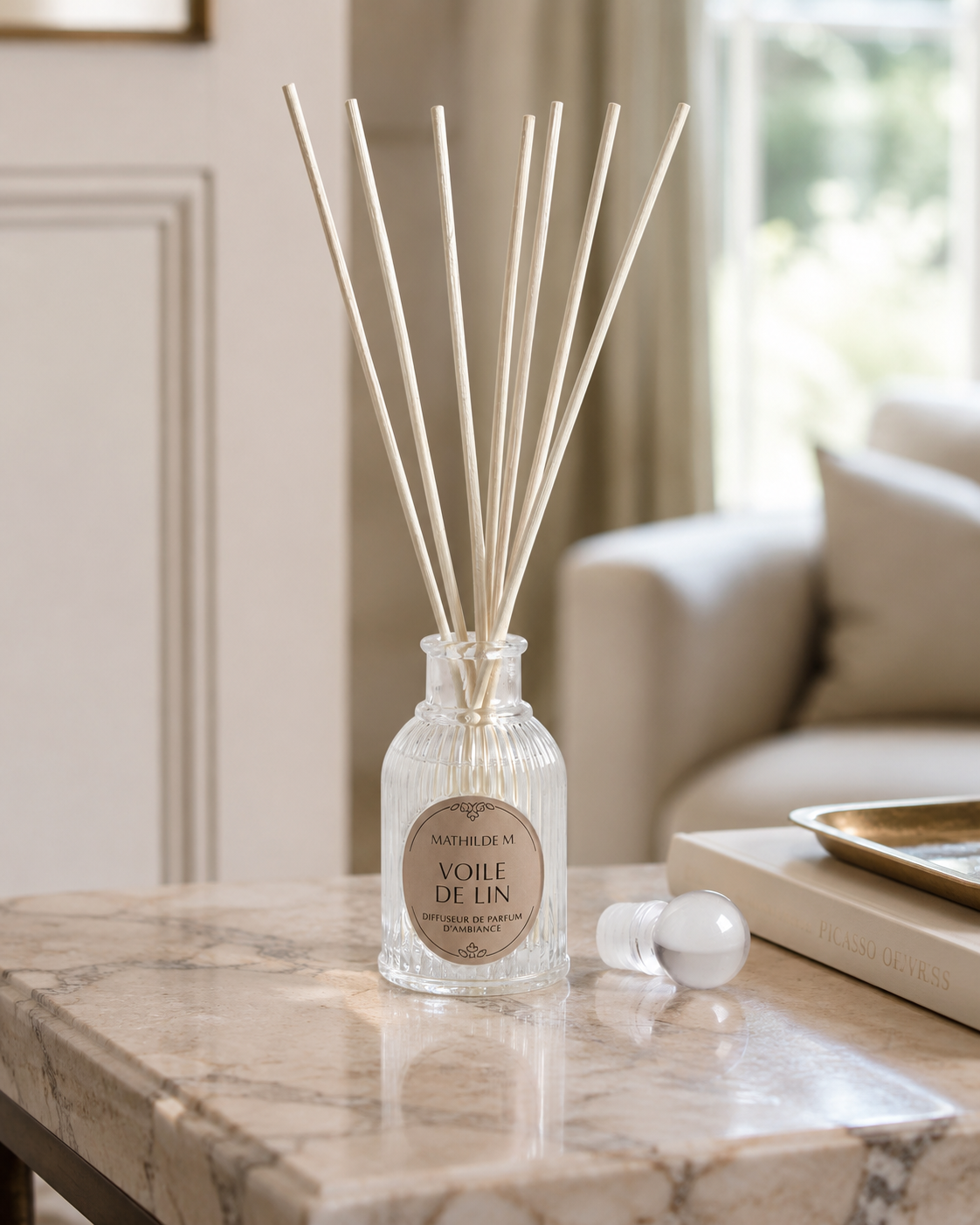 ROOM FRAGRANCE LES INTEMPORELLES MATHILDE M. | Voile de Lin fragrance | 90ml