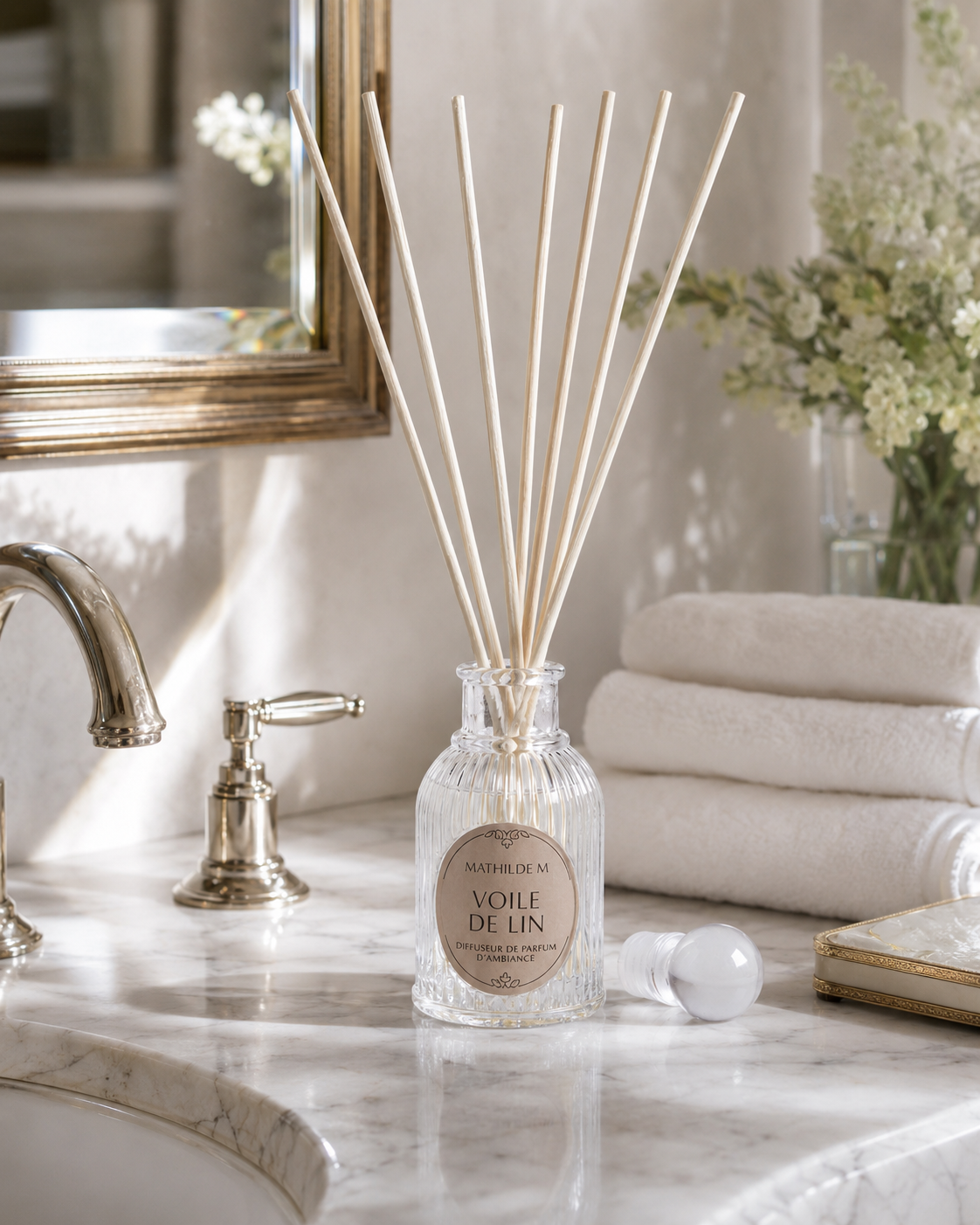 ROOM FRAGRANCE LES INTEMPORELLES MATHILDE M. | Voile de Lin fragrance | 90ml
