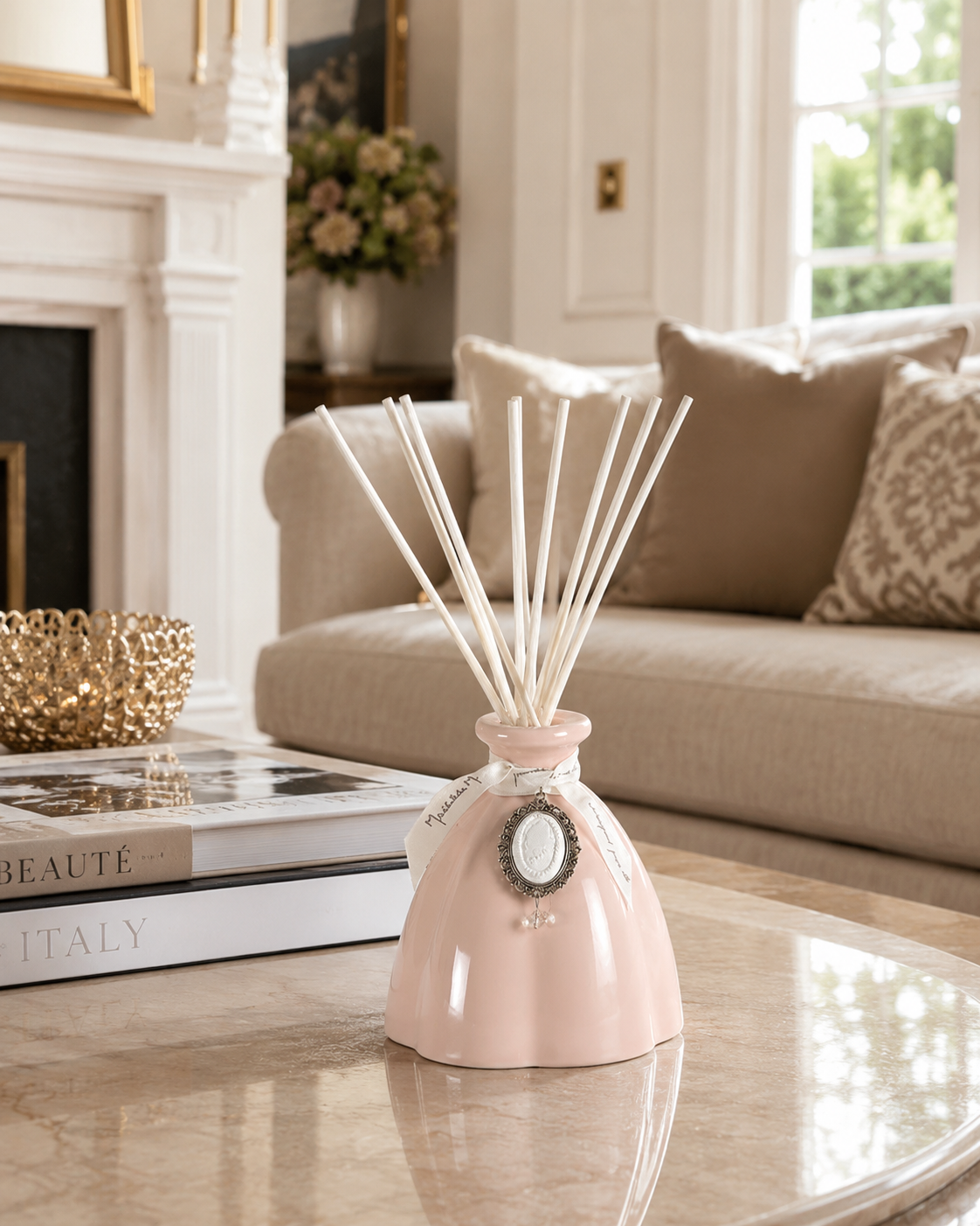 MARQUISE ROSA ROOM PERFUMER MATHILDE M. | ceramic with pendant | 200ml