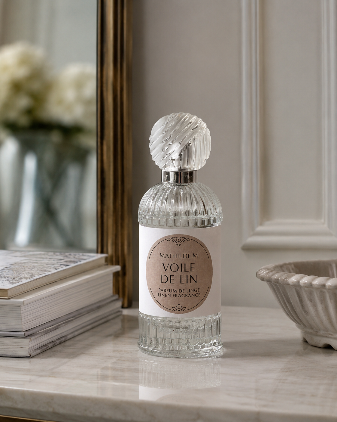 PARFUM TEXTILE LES INTEMPORELLES MATHILDE M. | parfum Voile de Lin | 75ml