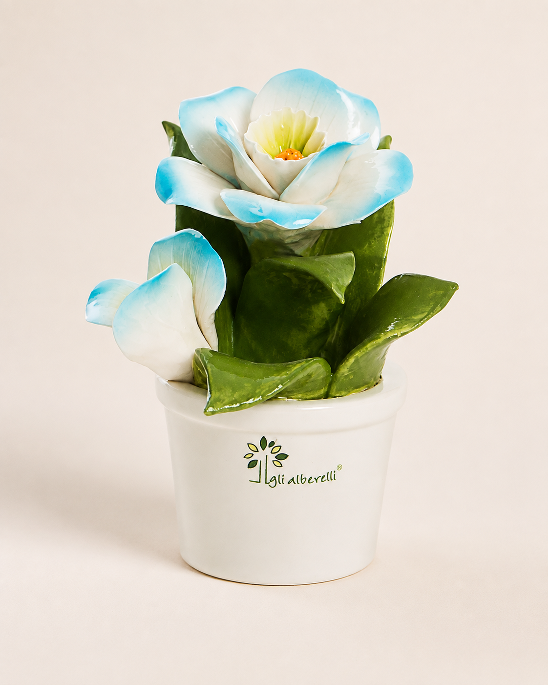 PROFUMOTTA ELLEBORO GLI ALBERELLI | in ceramica di Capodimonte | Ø12x14cm
