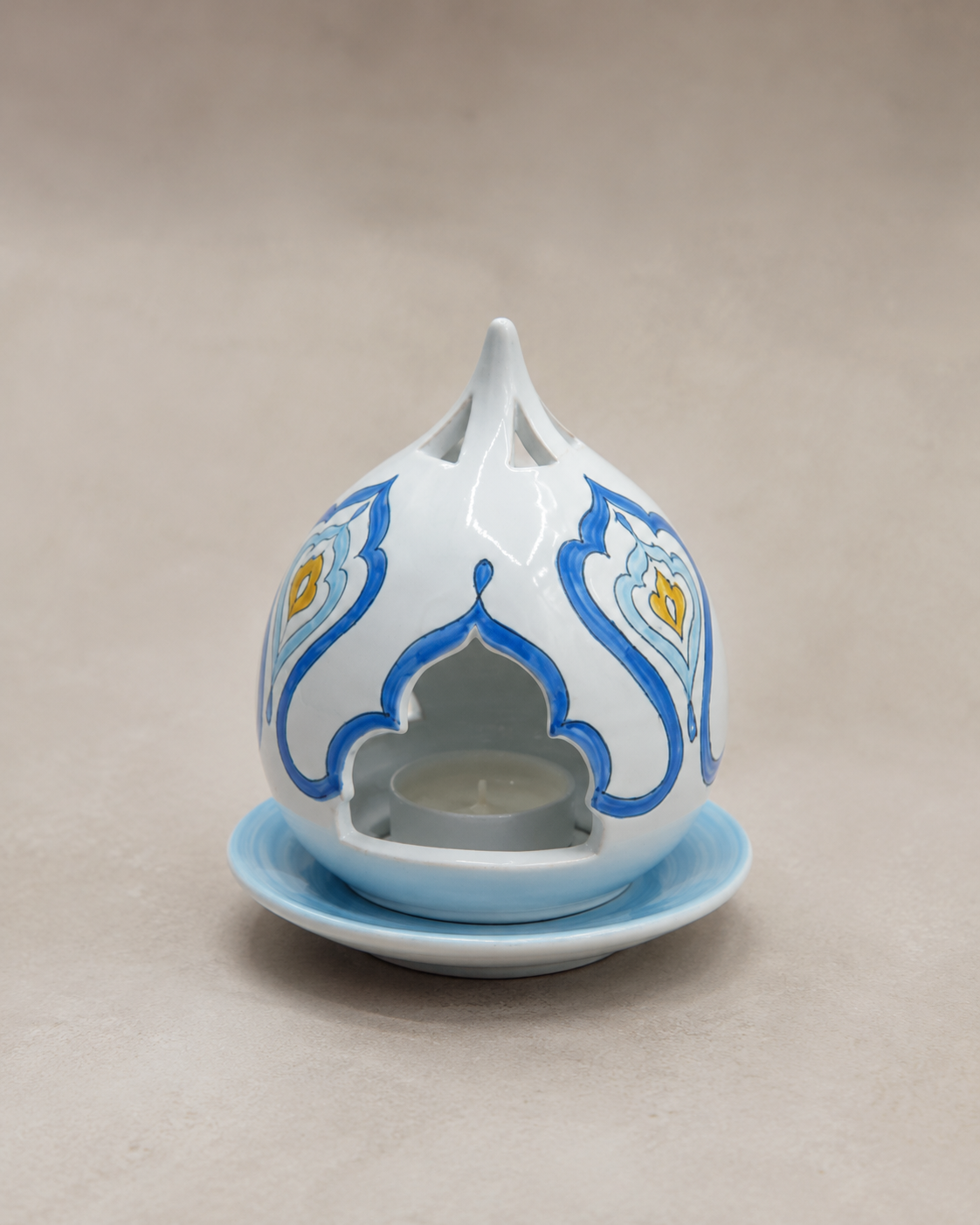 PORTACANDELA MARRAKECH SOPHIE MARIAGE | in ceramica vari colori | 12cm