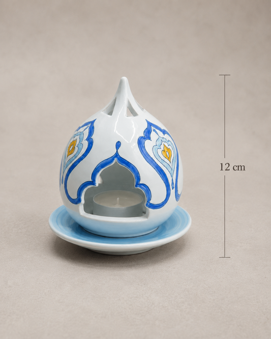 PORTACANDELA MARRAKECH SOPHIE MARIAGE | in ceramica vari colori | 12cm