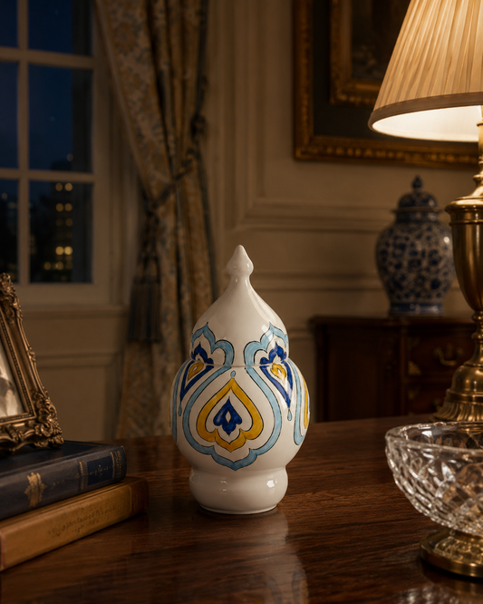 POTICHE LANTERNA MARRAKECH SOPHIE MARIAGE | in ceramica | 26cm