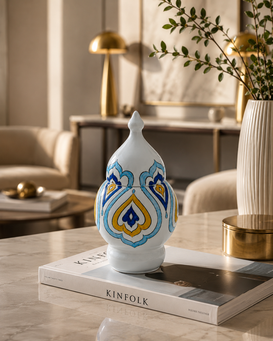 POTICHE LANTERNA MARRAKECH SOPHIE MARIAGE | in ceramica | 26cm