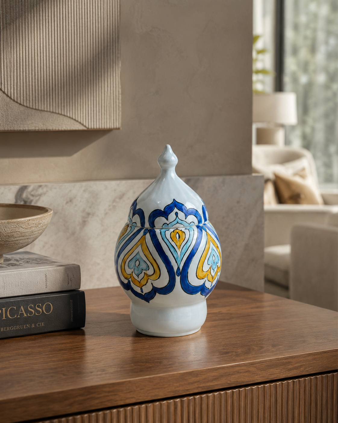 POTICHE LANTERNA MARRAKECH SOPHIE MARIAGE | in ceramica vari colori | 21cm