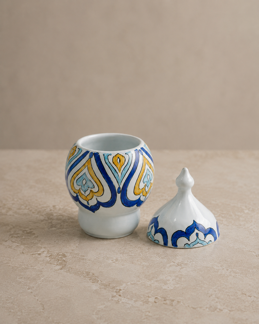 POTICHE LANTERNA MARRAKECH SOPHIE MARIAGE | in ceramica vari colori | 21cm