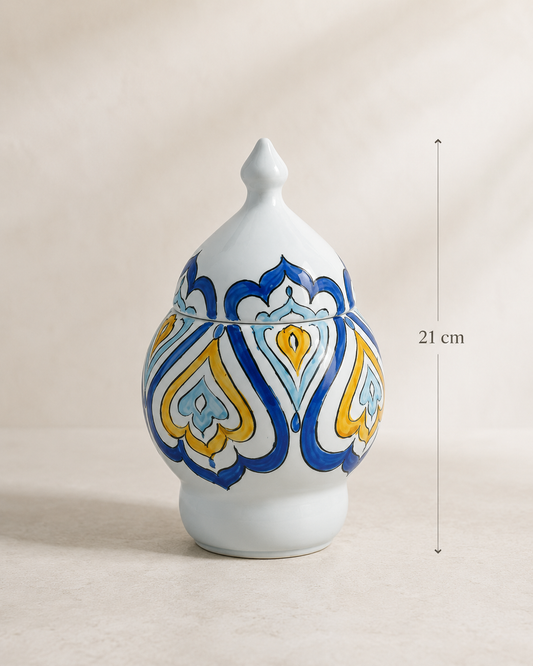 POTICHE LANTERNA MARRAKECH SOPHIE MARIAGE | in ceramica vari colori | 21cm