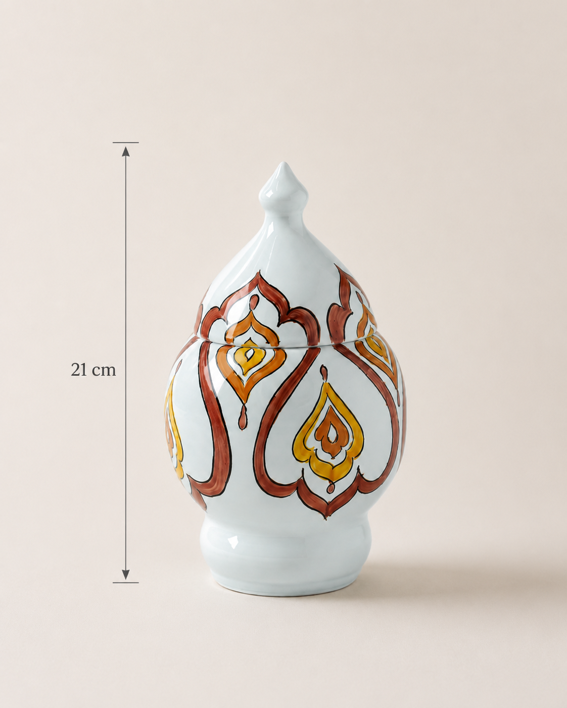 POTICHE LANTERNA MARRAKECH SOPHIE MARIAGE | in ceramica vari colori | 21cm