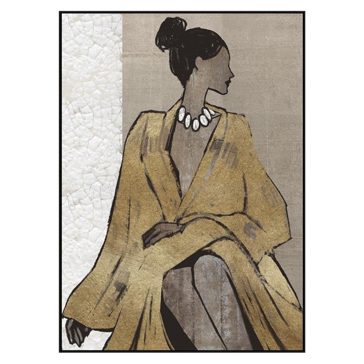 QUADRO TALENT BIZZOTTO - stampa su tela - 102x4x143cm | Adele Chérie