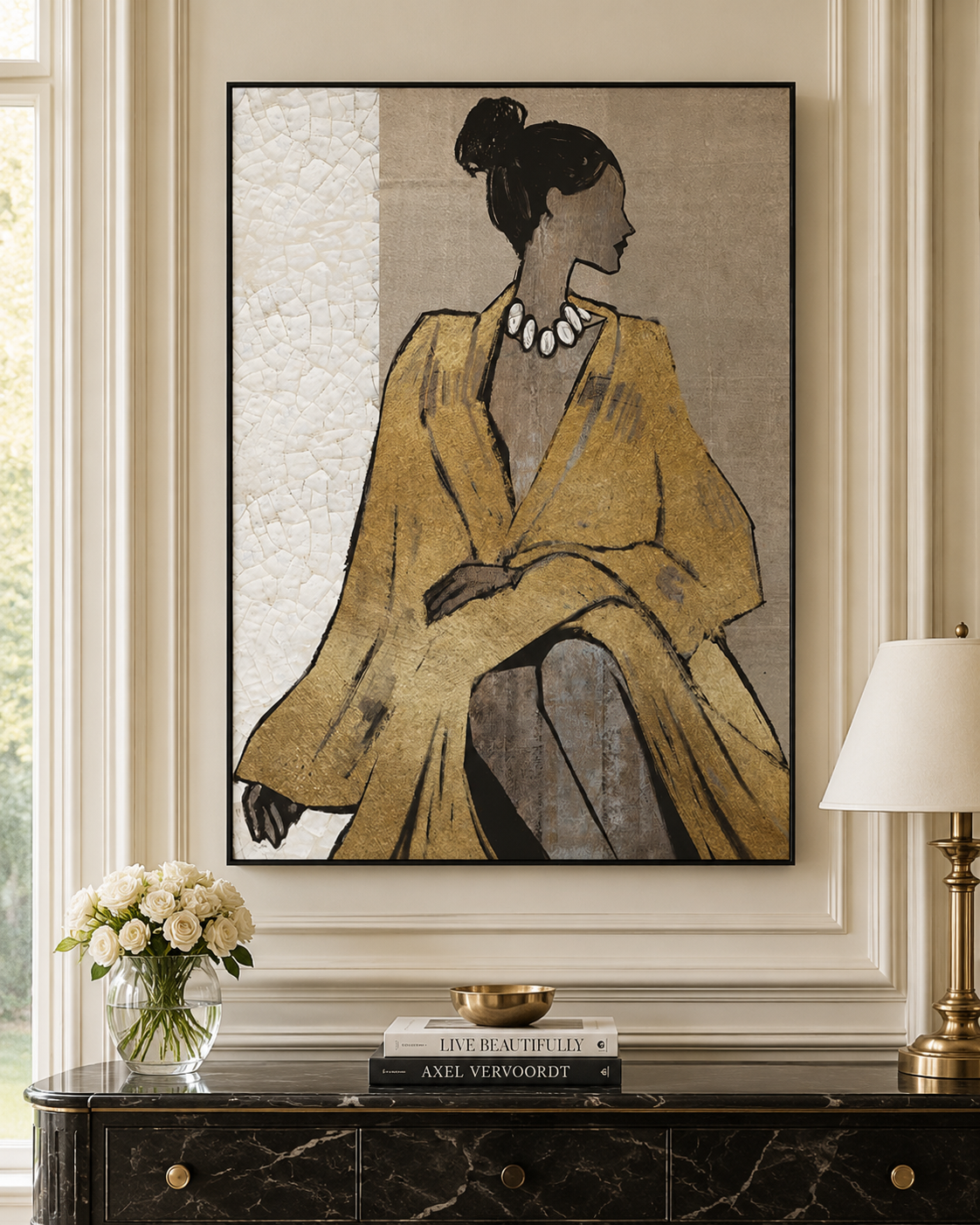 QUADRO TALENT BIZZOTTO | stampa su tela | 102x4x143cm