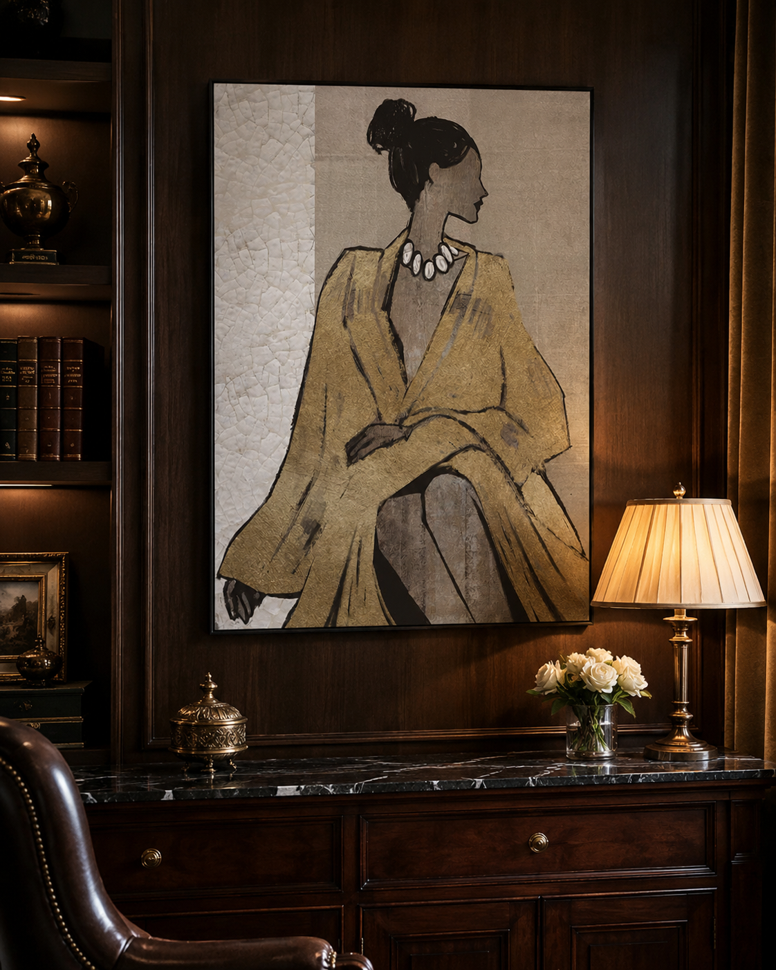 QUADRO TALENT BIZZOTTO | stampa su tela | 102x4x143cm