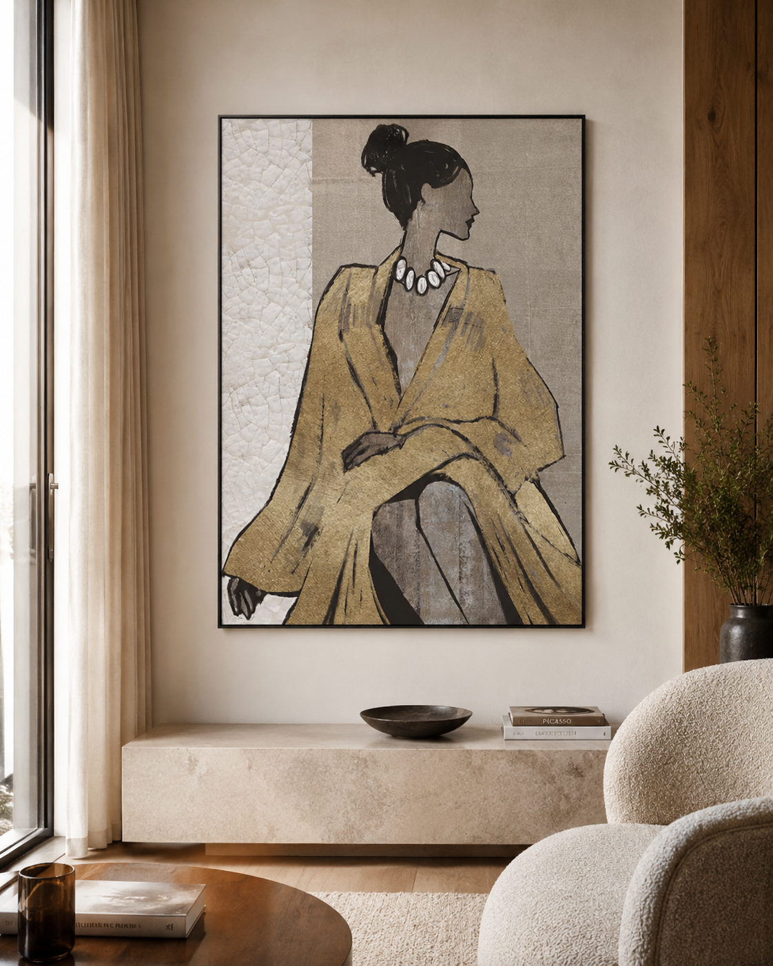 QUADRO TALENT BIZZOTTO | stampa su tela | 102x4x143cm