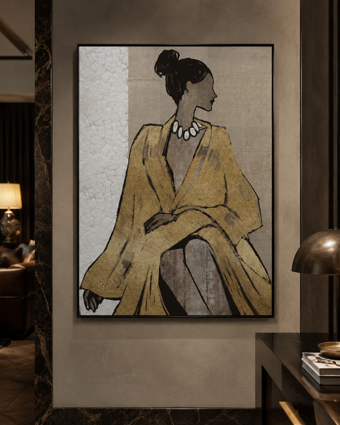 QUADRO TALENT BIZZOTTO | stampa su tela | 102x4x143cm