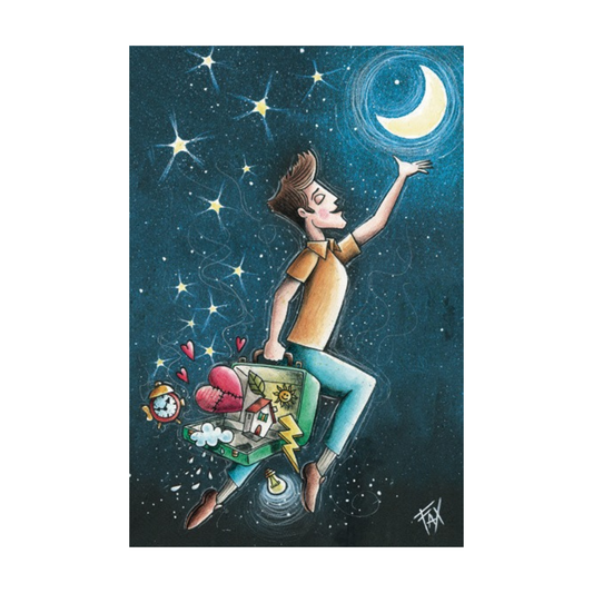 QUADRO "TRAGUARDI" ESTEGO | in legno | 20x30cm