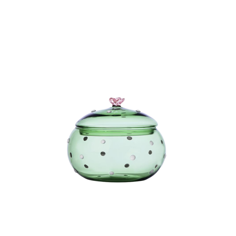 SCATOLA DESERT PLANTS ICHENDORF MILANO - in vetro borosilicato - 13x11cm | Adele Cherie