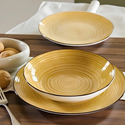 SERVIZIO PIATTI DAILY MAISON SUCREÉ | in porcellana | 18pz