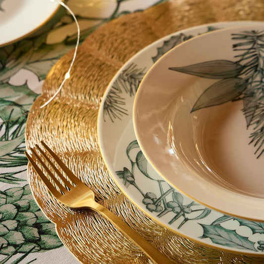 SERVIZIO PIATTI BLOOM ANDREA FONTEBASSO | in porcellana | 18pz