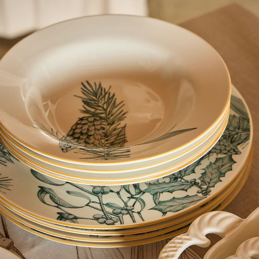 SERVIZIO PIATTI BLOOM ANDREA FONTEBASSO | in porcellana | 18pz