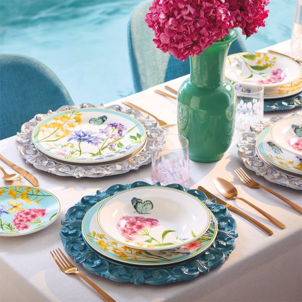 SERVIZIO PIATTI JADE ANDREA FONTEBASSO | in porcellana | 18pz