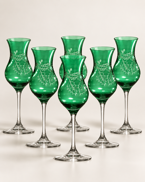 SET LIQUORINI SHARON | in cristallo | 6pz