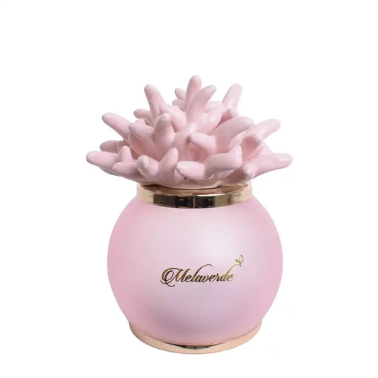 LAMPADA SFERA ANEMONE MELAVERDE | in vetro e ceramica di Capodimonte vari colori | varie misure