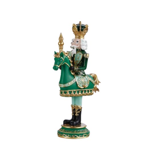 SOLDATINO SU CAVALLO L'INFINITO BOMBONIERE | in resina | 20x10x33cm