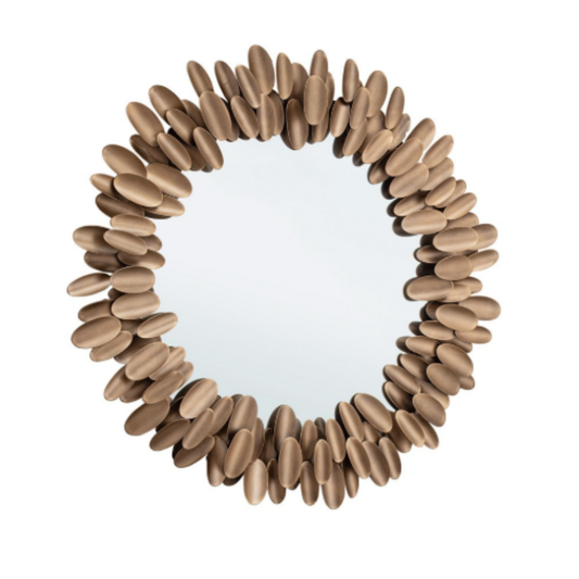 SPECCHIO MIRAT BIZZOTTO | in acciaio | Ø85cm