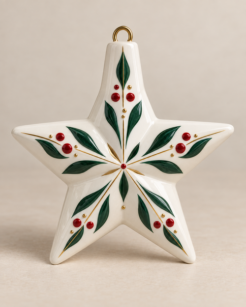STELLA DIPINTA A MANO | in ceramica