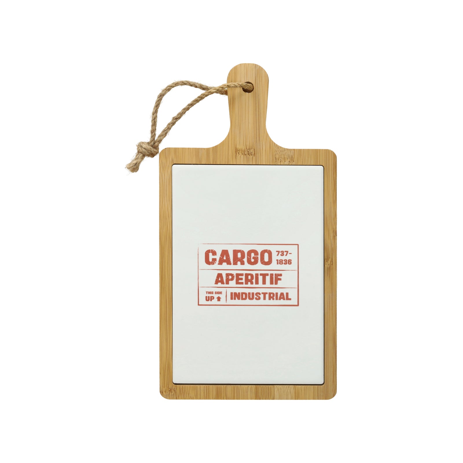 TAGLIERE CON PIASTRELLA ANDREA FONTEBASSO - in legno - 15x30cm | Adele Chérie
