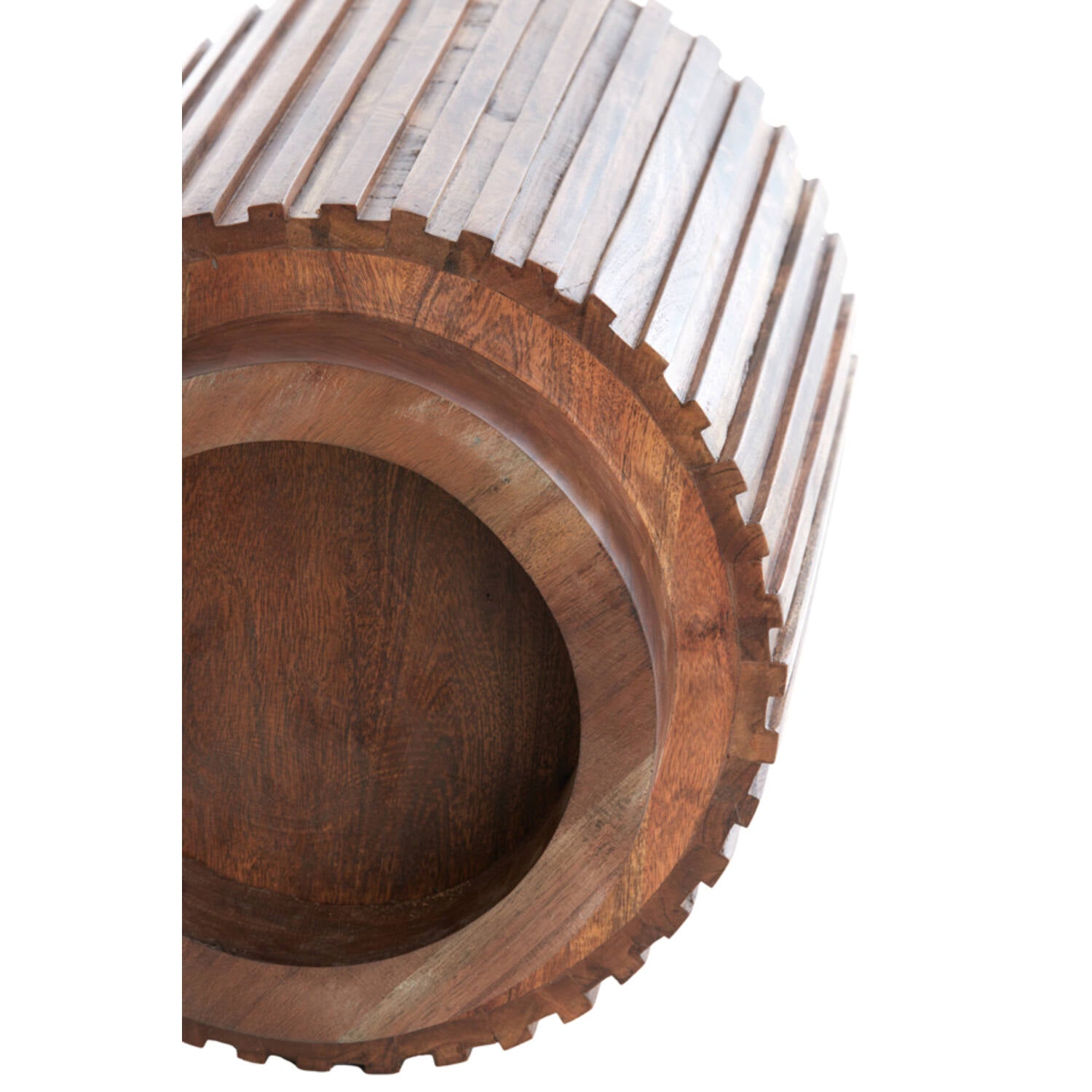TAVOLINO KIYOSE LIGHT&LIVING - in legno di acacia - Ø33x47cm - foto 3 | Adele Chérie