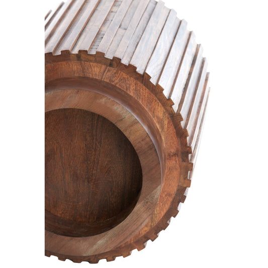 TAVOLINO KIYOSE LIGHT&LIVING - in legno di acacia - Ø33x47cm - foto 3 | Adele Chérie