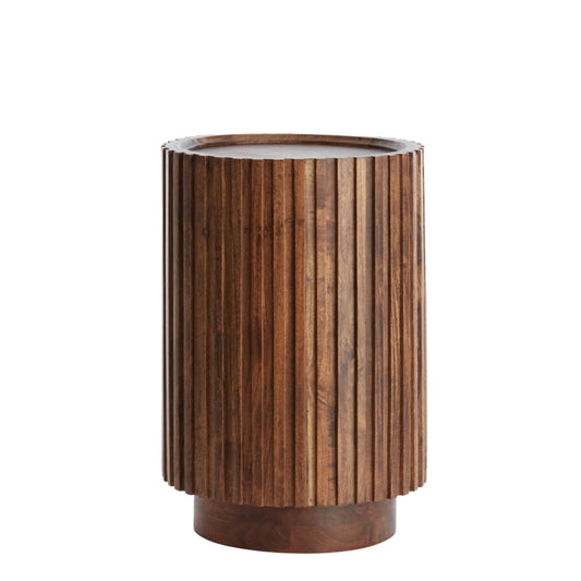 TAVOLINO KIYOSE LIGHT&LIVING - in legno di acacia - Ø33x47cm | Adele Chérie