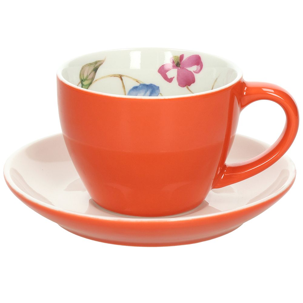 TAZZA CON PIATTINO NEW MILK ANDREA FONTEBASSO - in ceramica vari colori | Adele Chérie