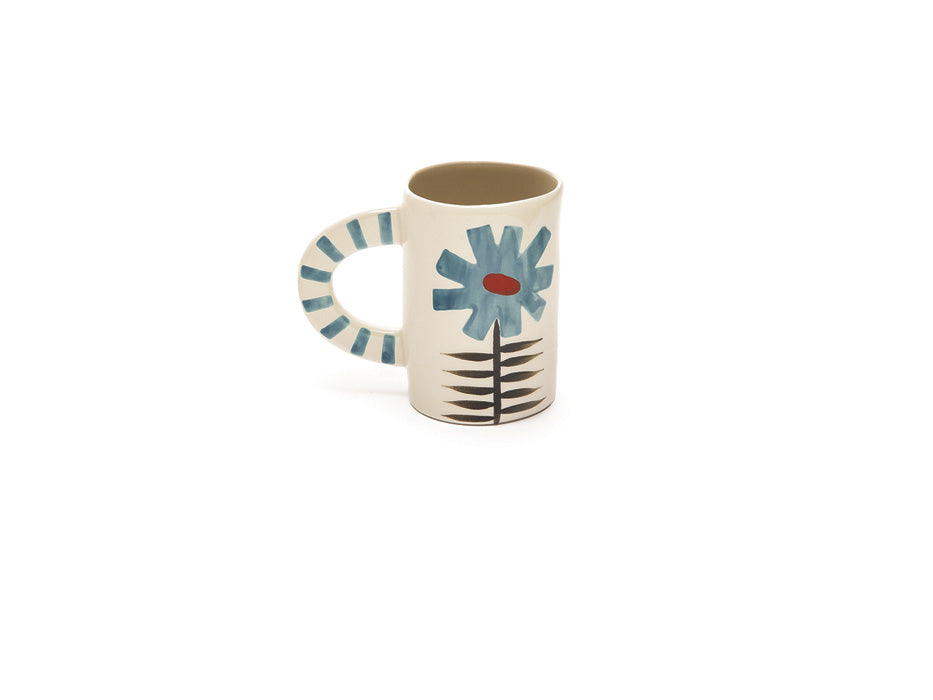 TAZZA FLOWER&STRIPE BRUCO - in ceramica vari colori - foto 3 | Adele Chérie