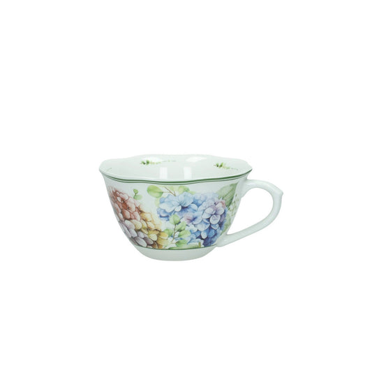 TAZZA COLAZIONE FLORA BRANDANI | in New Bone China