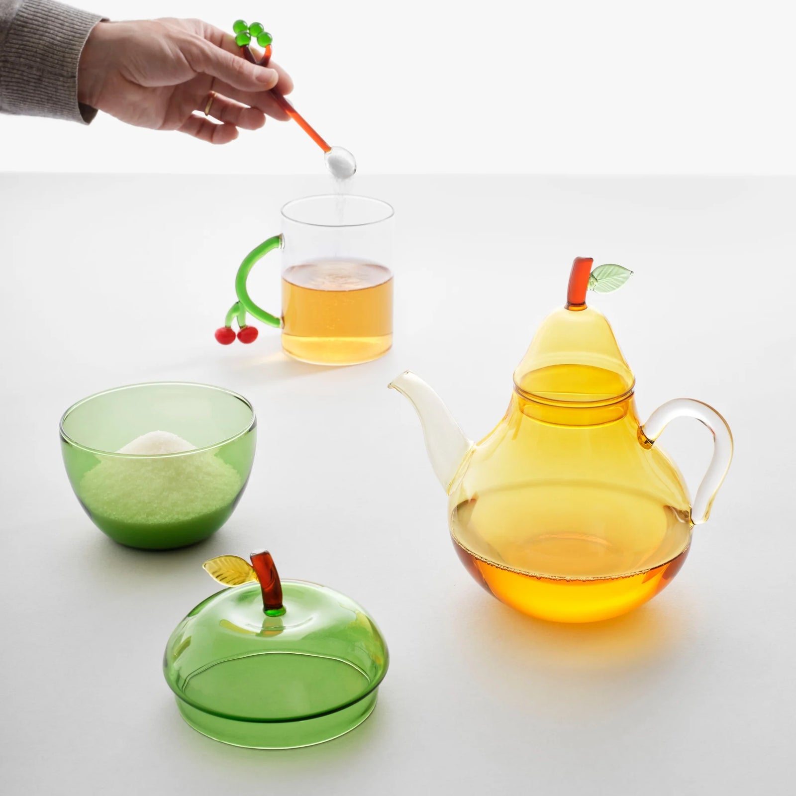 TEIERA PERA ICHENDORF MILANO - in vetro borosilicato - foto 2 | Adele Cherie