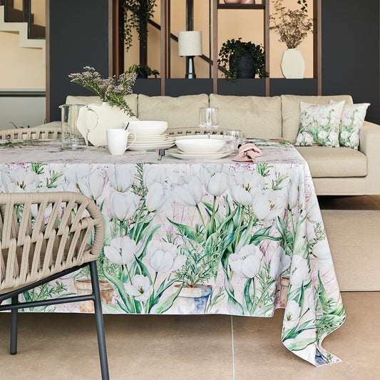 TOVAGLIA PRIMOSOLE MAISON SUCRÉE | in tessuto antimacchia | varie misure