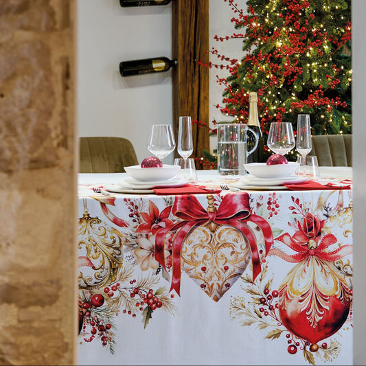 TOVAGLIA PREZIOSI MAISON SUCRÉE | in tessuto antimacchia | varie misure