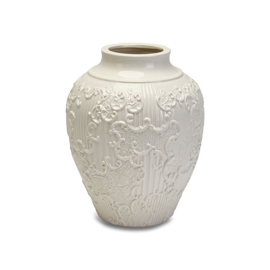 VASO DENTELLE HENRIETTE | in ceramica | 23x28cm