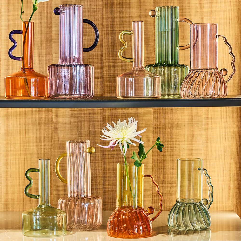 VASO DESIGN ART ANDREA FONTEBASSO - in vetro vari colori - varie misure - foto 8 | Adele Cherie