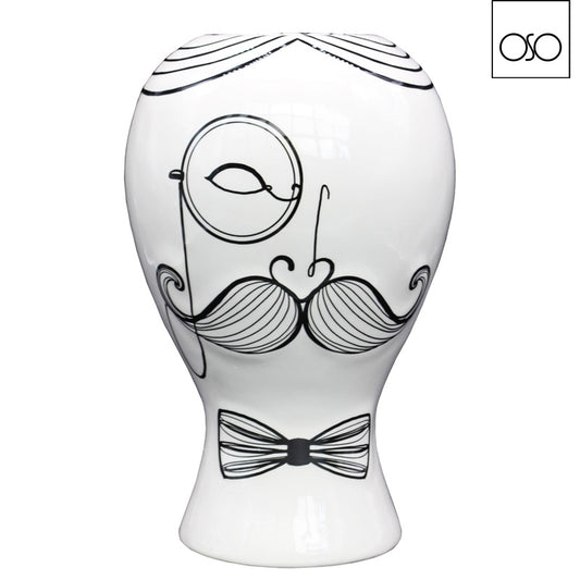 VASO HAROLD AMBROSO  | in ceramica | 19x19x30cm