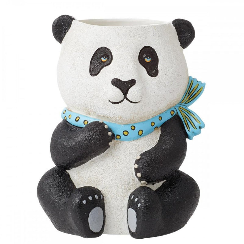 VASO PANDA BABY ALLEN DESIGNS - in resina - 9x9x13cm | Adele Cherie